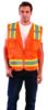 Picture of Occunomix Cl 2 Vest-Mesh-2Tone-Zip-8 Poc-L-O Part# - Eco-Atrnsm-Ol