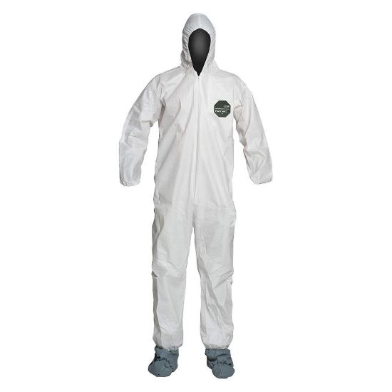 Picture of Dupont Dupont Proshield 50 Coverall St/Ard Fit Hd El Wh Part# - D15544932