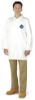 Picture of Dupont Tyvek Lab Coat Snap Front Part# - D13398051