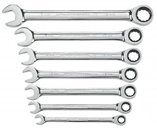 Picture of Gearwrench® 7Pc Metric Rat Wrench Set Part# - 9417