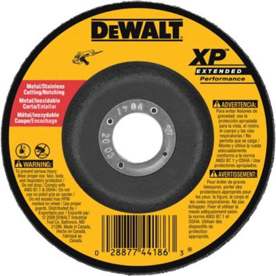 Picture of Dewalt® 7"X1/16"X7/8" Thin Cutting Wheel Dcw Part# - Dw8427