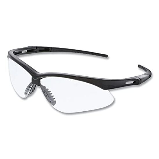 Picture of Mcr Safety Memphis Mp1 Black Frame Clear Uv-Af Part# - Mp110Af