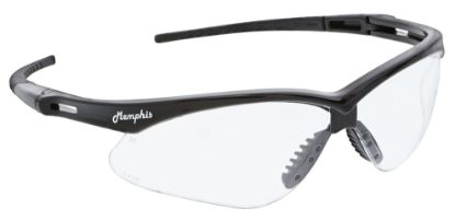 Picture of Mcr Safety Memphis Mp1 Black Frame Clear Max36 Part# - Mp110Dc