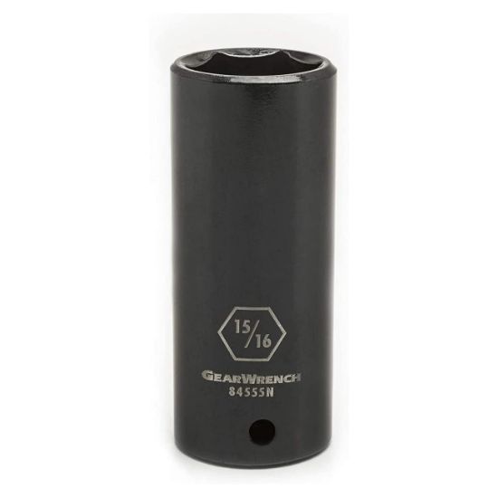 Picture of Gearwrench® 1/2"Drive 15/16" Deep Impact Socket Part# - 84555N