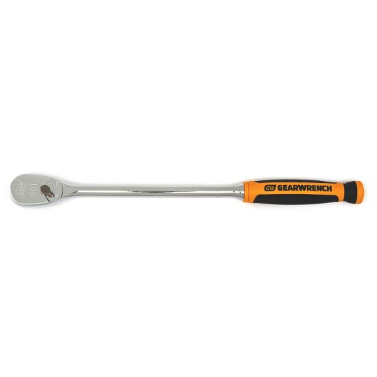 Picture of Gearwrench® 3/8" Dr 90T Cush Grip Long Handle Ratchet Part# - 81265T