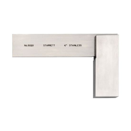 Picture of L.S. Starrett 3020-4 No.3020 Toolmakers' Grade Ss Squares 100M Part# - 12226