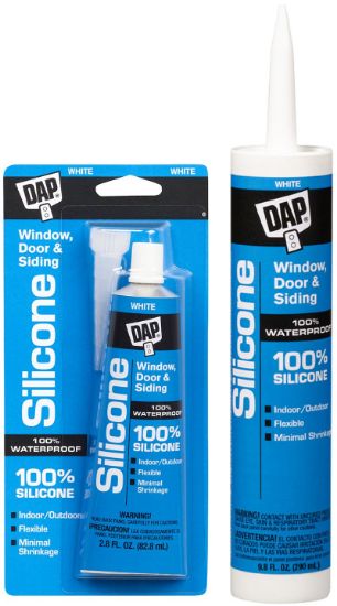 Picture of Dap® 100% Silicone W&D Clear2.8 Oz Part# - 753