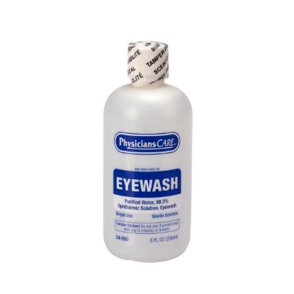 Picture of First Aid Only® Eye Flush Solution  8 Oz. Bottle Part# - 24-050