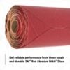 Picture of 3M™ Red Abrasive Stikit Disc  01105  6"  P800 Grade Part# - 7000119762