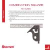 Picture of L.S. Starrett 11H-6-4R 6" Combinationsquare- 4R Grad Part# - 50051