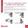 Picture of L.S. Starrett 11H-6-4R 6" Combinationsquare- 4R Grad Part# - 50051