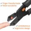 Picture of Slice Slice Edge Utility Cutter  Black/Orange Part# - 10479