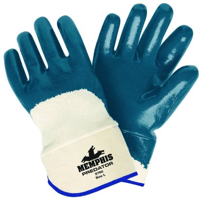 Picture of Mcr Safety Predator Palm Coated Gloves Jersey Line Part# - 9760