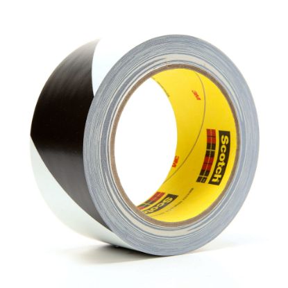 Picture of 3M™ Safety Stripe Tape 2" X36Yd 5700 Blk/Wht Part# - 7000048413