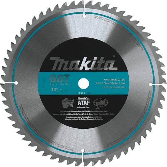 Picture of Makita® 10X5/8 60T Micro Polished Miter Saw Blade Part# - A-93675