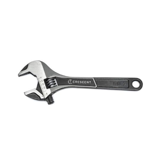 Picture of Crescent® Wrench 8" Adj Wide Jaw Carded Part# - Atwj28Vs