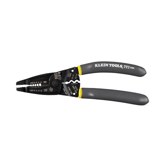 Picture of Klein Tools Klein-Kurve Long-Nose Wire Stripper/Crimper Part# - 1009