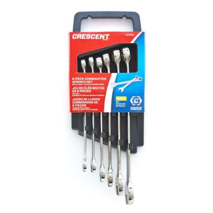 Picture of Crescent® 6 Pc Combination Wrenchset Mm Part# - Ccws1-05