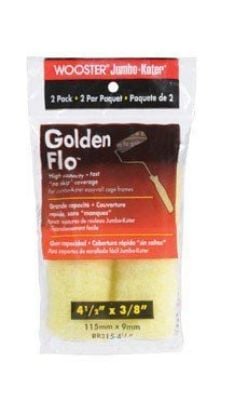 Picture of Wooster 4-1/2 Jumbo-Koter Goldenflo 3/8 2Pk Mini Rlr Part# - 0Rr3150044