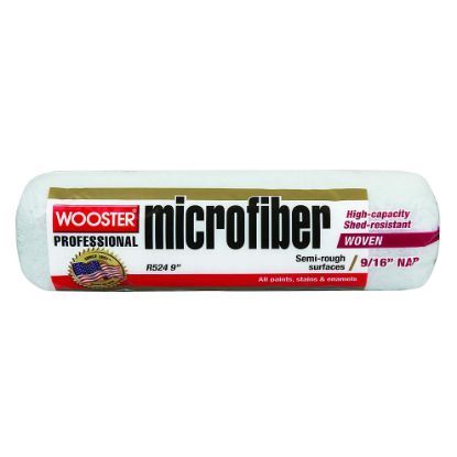 Picture of Wooster 9" Microfiber 9/16" Naproller Cover Part# - 00R5240090