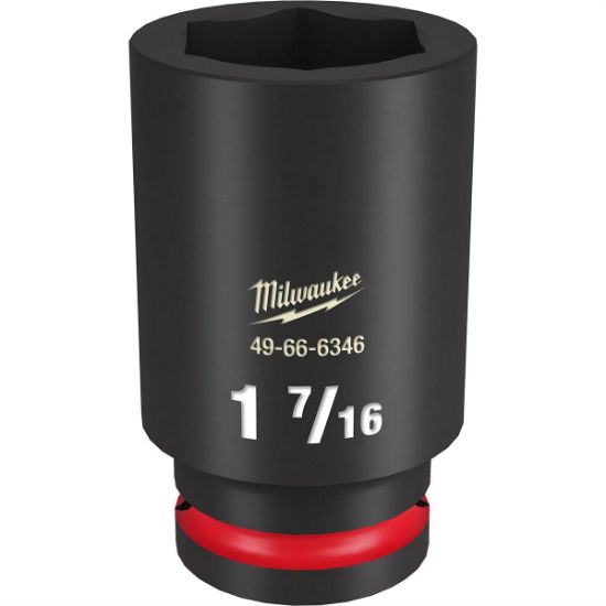 Picture of Milwaukee® Tool 3/4 Dr 1-7/16 Deep Impact Socket Part# - 49-66-6346