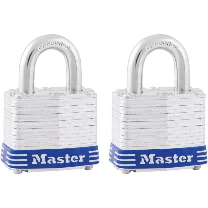 Picture of Master Lock® 2 Keyed Alike Locks Carded Part# - 3T