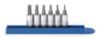 Picture of Gearwrench® 6Pc 1/4"Dr Met Hex Bit Skt Set Part# - 80321