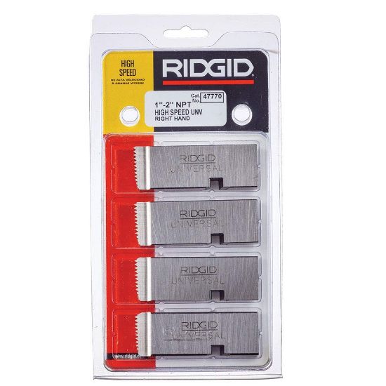 Picture of Ridgid® 1 1/4 12R Npt Hs Dies Part# - 37885