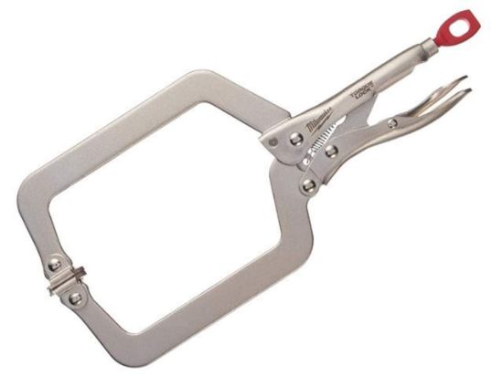 Picture of Milwaukee® Tool 9" Torque Lock Locking C-Clamp With Swivel Jaws Part# - 48-22-3523