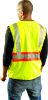 Picture of Occunomix Two-Tone Vest W/Zipper Yellow  M  Class 2 Part# - Lux-Ssg2Tz-Ym