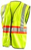 Picture of Occunomix Two-Tone Vest W/Zipper Yellow  3X  Class 2 Part# - Lux-Ssg2Tz-Y3X