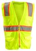 Picture of Occunomix Vest Sol/Mesh 2Tonetapezipper Cl2 Yel S Part# - Lux-Atrnsm-Ys