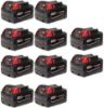 Picture of Milwaukee® Tool M18 Redlithium Xc5.0 Extended Capacity Battery Part# - 48-11-1851