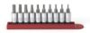 Picture of Gearwrench® 10Pc 1/4"Dr Sae Hex Bitskt Se Part# - 80323