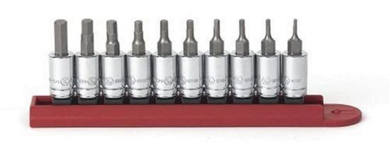 Picture of Gearwrench® 10Pc 1/4"Dr Sae Hex Bitskt Se Part# - 80323