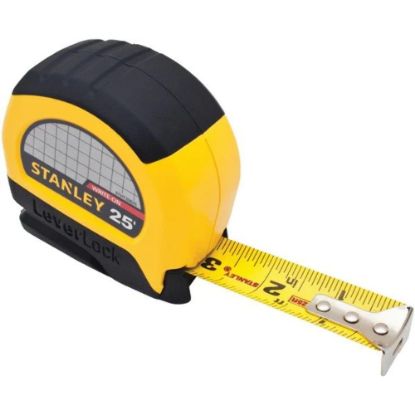 Picture of Stanley® Stanley Leverlock Tape Rule 1" X 25' Part# - Stht30825