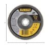 Picture of Dewalt® Shell-7X7/8 In Sg40 T29Cer Flap Disc Part# - Dwa8286