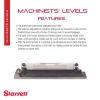 Picture of L.S. Starrett 98-8 8" Machinists Level Part# - 50442