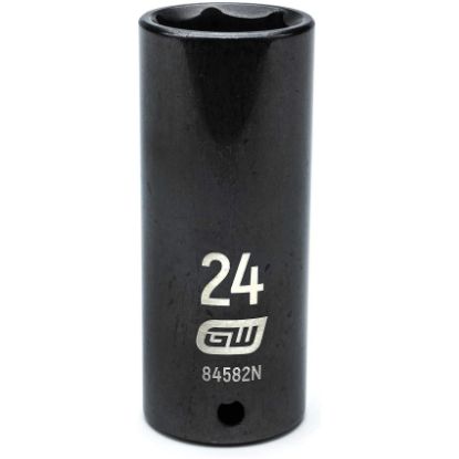 Picture of Gearwrench® 1/2" Drive 6 Point Deepimpact Met Socket 24Mm Part# - 84582N