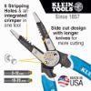 Picture of Klein Tools Klein-Kurve Hd Wire Strp/Cut/ Crimper Part# - K12065Cr