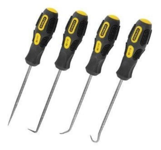 Picture of Stanley® 4 Piece Pick & Hook Set Part# - 82-115