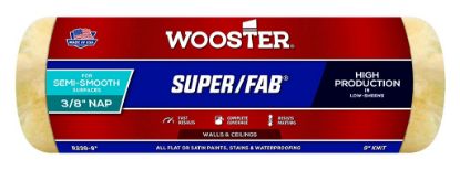 Picture of Wooster 9" Super/Fab 3/8" Nap Roller Cover Bulk Part# - 00R7740090