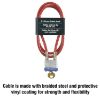 Picture of Master Lock® 3' Cable W/ Lam. Steel Padlock  Carded Pkg. Part# - 719D