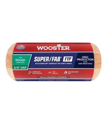 Picture of Wooster 7" Super/Fab Ftp 3/4" Nap Roller Cover Part# - 0Rr9250070