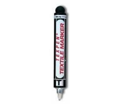 Picture of Dykem Textile Texpen Black Fine Tip Part# - 13030