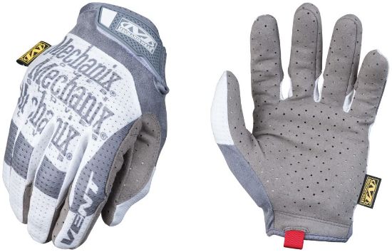 Picture of Mechanix Wear® Specialty Vent Gloves(Small  White/Black) Part# - Msv-00-008