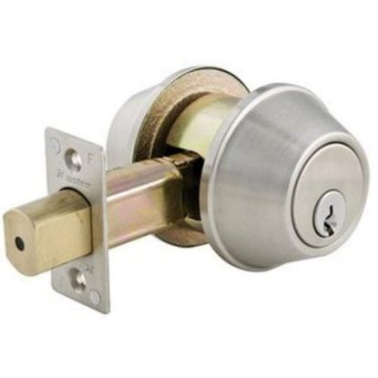 Picture of Master Lock® Com Dble Cyl Deadbolt Satin Chrome Ka4 Schlage C Part# - Dsc0732Dka4 