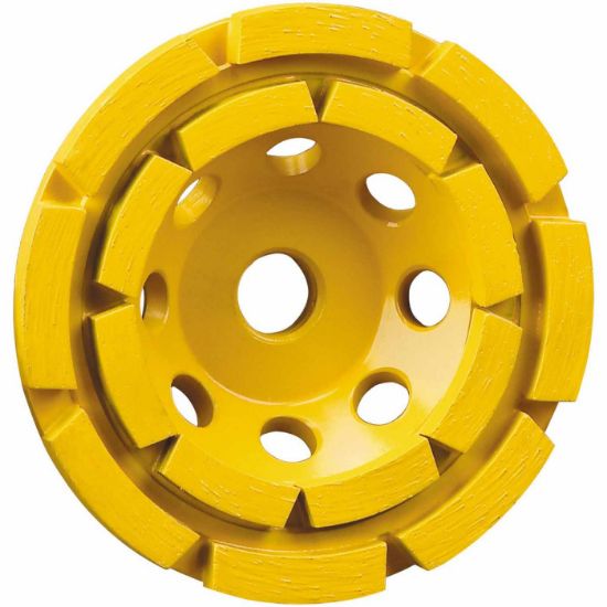 Picture of Dewalt® 4-1/2" Dbl Row Diamond Cup Grinding Wheel Bliste Part# - Dw4774