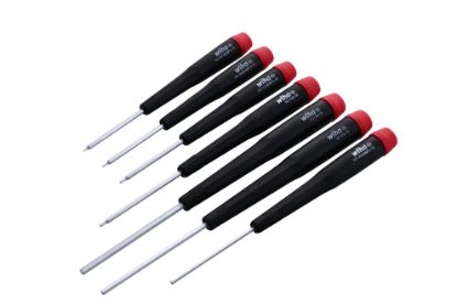 Picture of Wiha Tools 7 Pc Set Metric Hex Driver Prec Part# - 26390