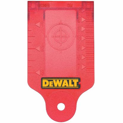 Picture of Dewalt® Laser Target Card Part# - Dw0730